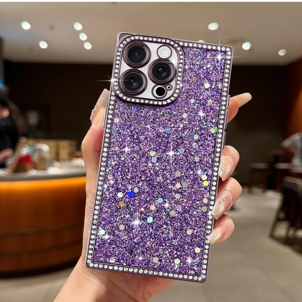 💋2/$20💋 iPhone 16 Pro Max Glitter Case